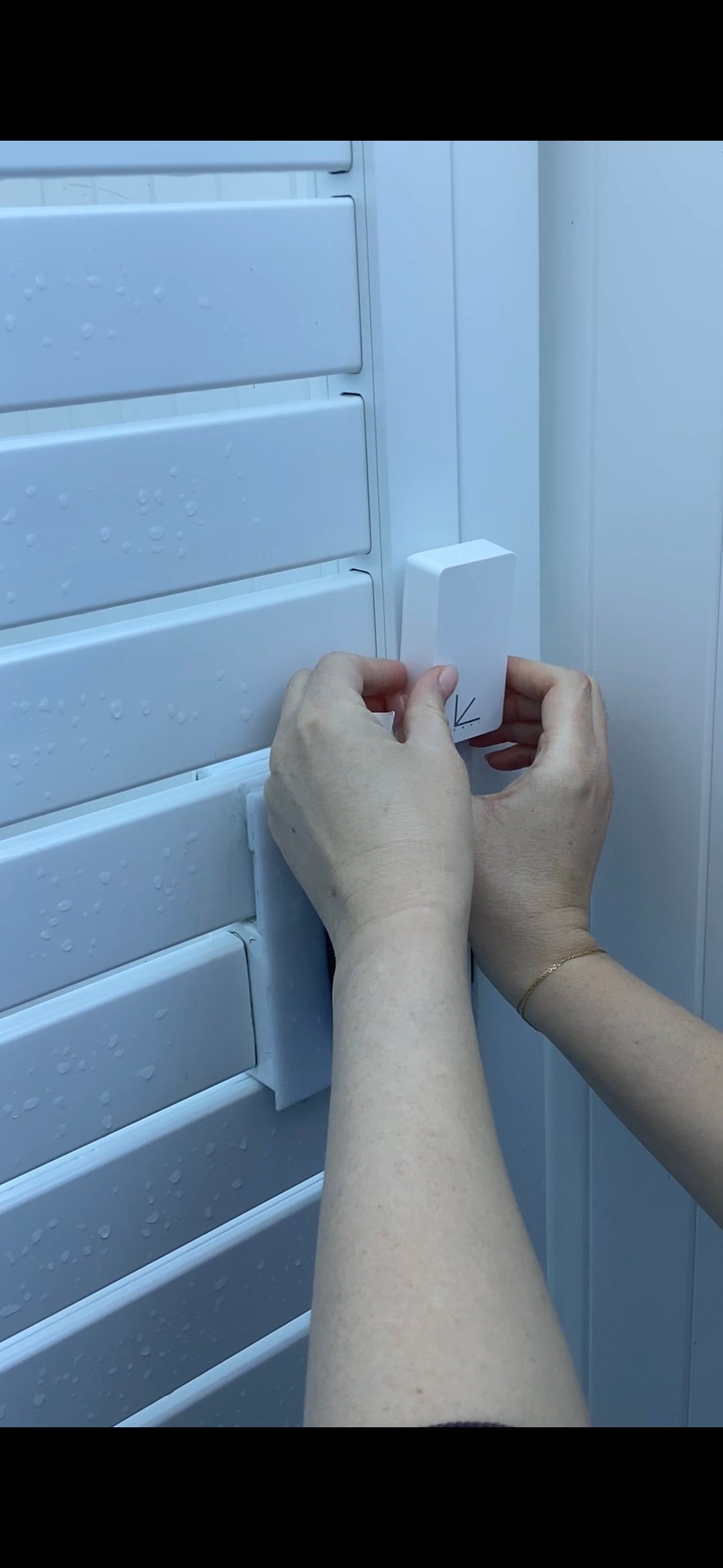 GateGuard wireless gate sensor — phone alert every time your dog gate opens